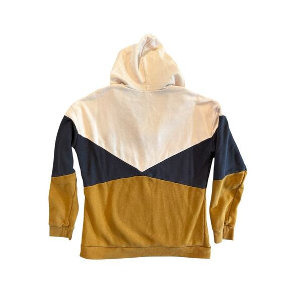 BKE by Buckle Women’s Medium Hoodie Sweatshirt Colorblock 1/4 Zip Pullover - Picture 5 of 5